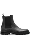 Dolce & Gabbana Leather Boots In Black