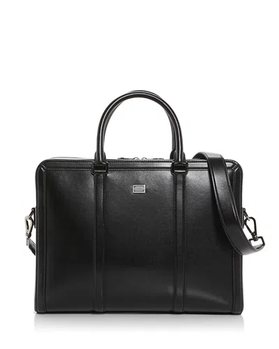 DOLCE & GABBANA LEATHER BRIEFCASE