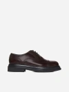 DOLCE & GABBANA LEATHER BROGUE DERBY SHOES