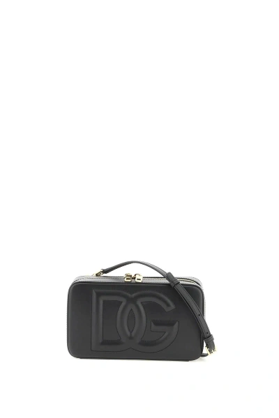 Dolce & Gabbana Leather Camera Bag In Black