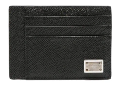 DOLCE & GABBANA DOLCE & GABBANA LEATHER CARD HOLDER