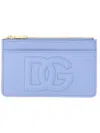 DOLCE & GABBANA LEATHER CARD HOLDER