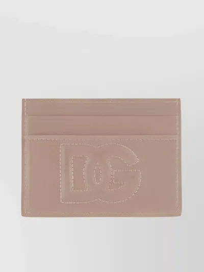 Dolce & Gabbana Leather Card Holder Stitched Detail