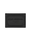 Dolce & Gabbana Leather Card Holder With Logo