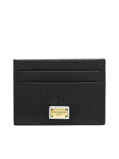 Dolce & Gabbana Black Credit Card Holder
