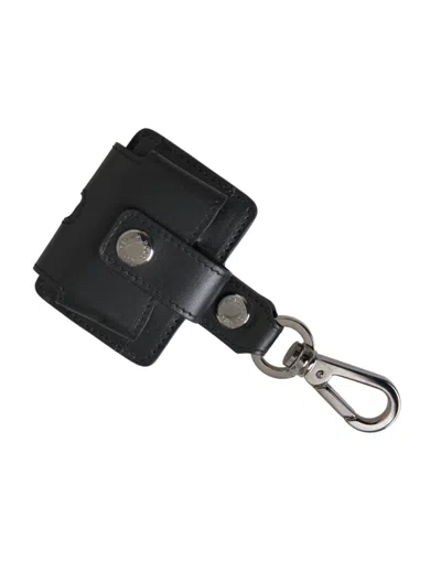 Dolce & Gabbana Leather Case In Black