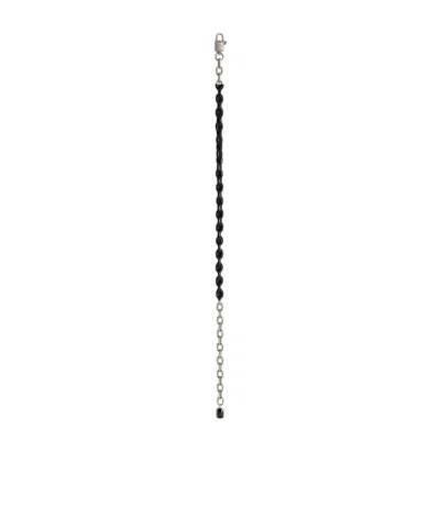 DOLCE & GABBANA LEATHER CHAIN-LINK BELT