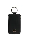 Dolce & Gabbana Leather Coin Wallet In Black