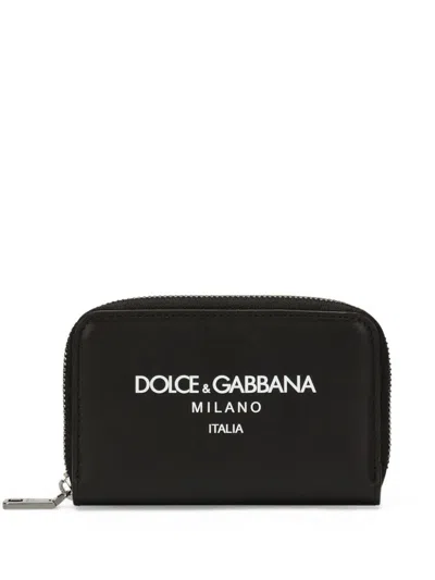 DOLCE & GABBANA DOLCE & GABBANA LEATHER CONTINENTAL WALLET