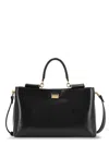 Dolce & Gabbana Leather Crossbody Bag In Black