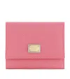 Dolce & Gabbana Leather Dauphine Flap Wallet