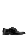 Dolce & Gabbana Leather Derby. In Black