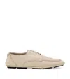 Dolce & Gabbana Deerskin Derby Shoes In Multi