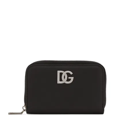 Dolce & Gabbana Leather Dg Millennials Zip-around Wallet