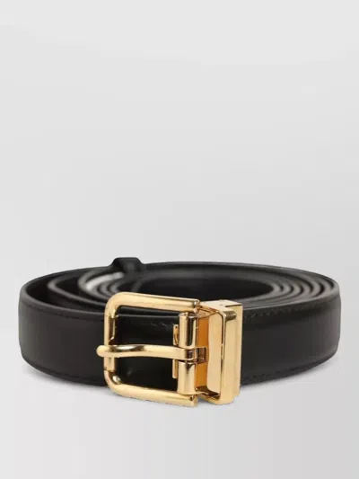 Dolce & Gabbana Leather Double-wrap Belt In Transparent