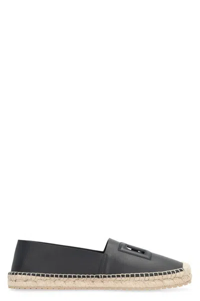 DOLCE & GABBANA DOLCE & GABBANA LEATHER ESPADRILLES