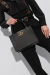 Dolce & Gabbana Leather Handbag In Black