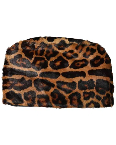 DOLCE & GABBANA DOLCE & GABBANA LEATHER HAT