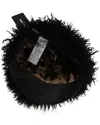 Dolce & Gabbana Leather Hat In Brown