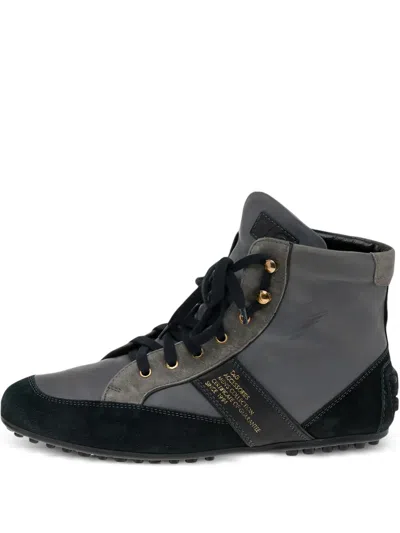 Pre-owned Dolce & Gabbana Leather High-top Sneakers