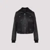 Dolce & Gabbana Bomber Jacket With Elasticated Hem And Wide Collar In Black
