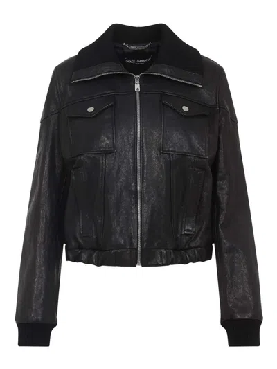 DOLCE & GABBANA CHAQUETA CASUAL - NEGRO