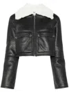 Dolce & Gabbana Leather Jacket In Black