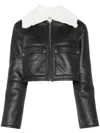 Dolce & Gabbana Leather Jacket In Black
