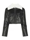 Dolce & Gabbana Leather Jacket In Black