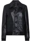 Dolce & Gabbana Lambskin Nappa Jacket In Black