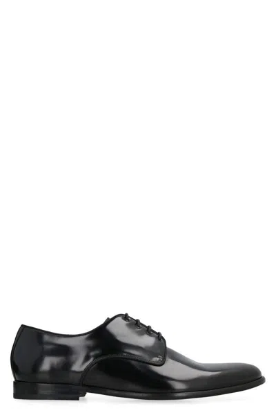 Dolce & Gabbana Leather Lace-up Derby Shoes