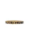 Dolce & Gabbana Leather Logo Belt