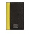 Dolce & Gabbana Leather Logo Plaque Card Holder