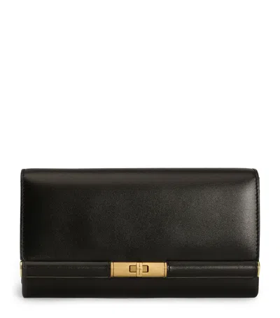 DOLCE & GABBANA LEATHER MARLENE CLUTCH BAG