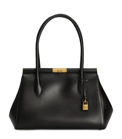 DOLCE & GABBANA LEATHER MARLENE TOP-HANDLE BAG