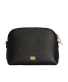Dolce & Gabbana Leather Mini Bag In Black