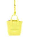Dolce & Gabbana Leather Minibag Charm In Yellow