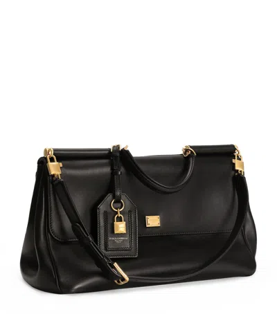 DOLCE & GABBANA DOLCE&GABBANA LEATHER MY SICILY BAG