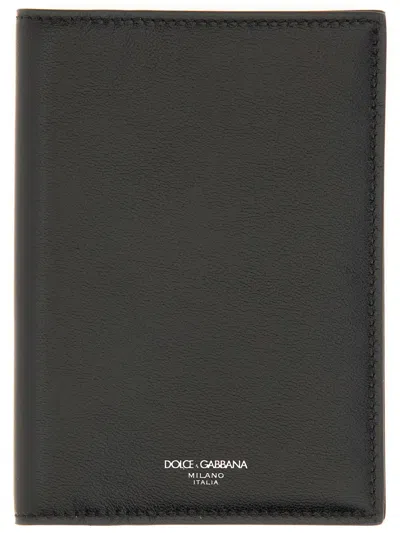 Dolce & Gabbana Leather Passport Holder