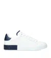 Dolce & Gabbana White Sneakers With Minimalist Design And Cushioned Sole In White