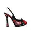 Dolce & Gabbana Floral-print Pumps