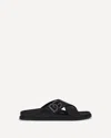 Dolce & Gabbana Luxurious Calfskin Sandals For Men In Black
