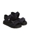 Dolce & Gabbana Leather Sandals In Blue