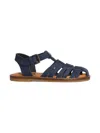 Dolce & Gabbana Leather Sandals In Blue