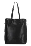 Dolce & Gabbana Versatile Leather Tote Bag With Adjustable Straps In Black