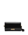 Dolce & Gabbana Leather Shoulder Bag In Black