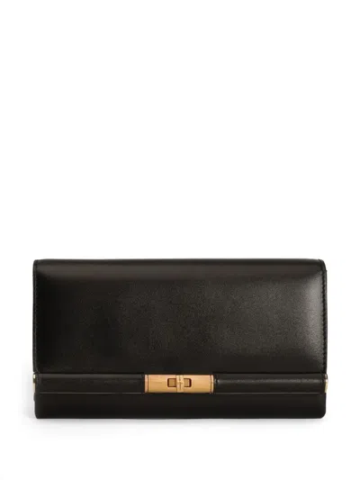DOLCE & GABBANA LEATHER SHOULDER BAG