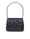 Dolce & Gabbana Dg Logo Shoulder Bag - Dolce&gabbana - Leather - Black In Black