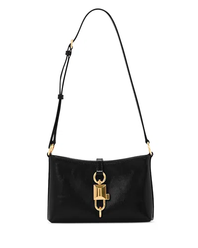 Dolce & Gabbana Leather Shoulder Bag In Black