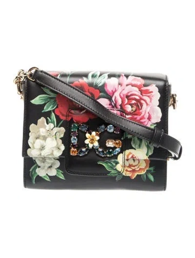 Pre-owned Dolce & Gabbana Leather Shoulder Bag In Multicolor